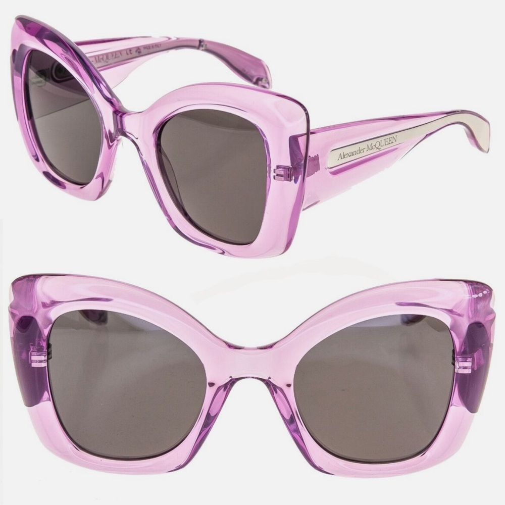 Alexander McQueen Pink Sunglasses